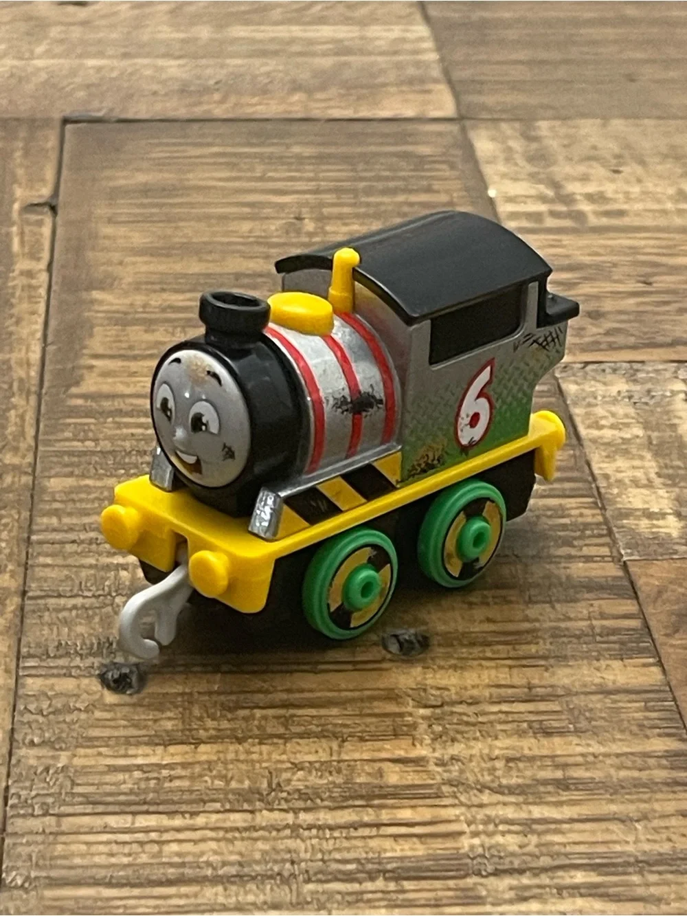 Percy die-cast train toy from the Thomas & Friends: All Engines Go series